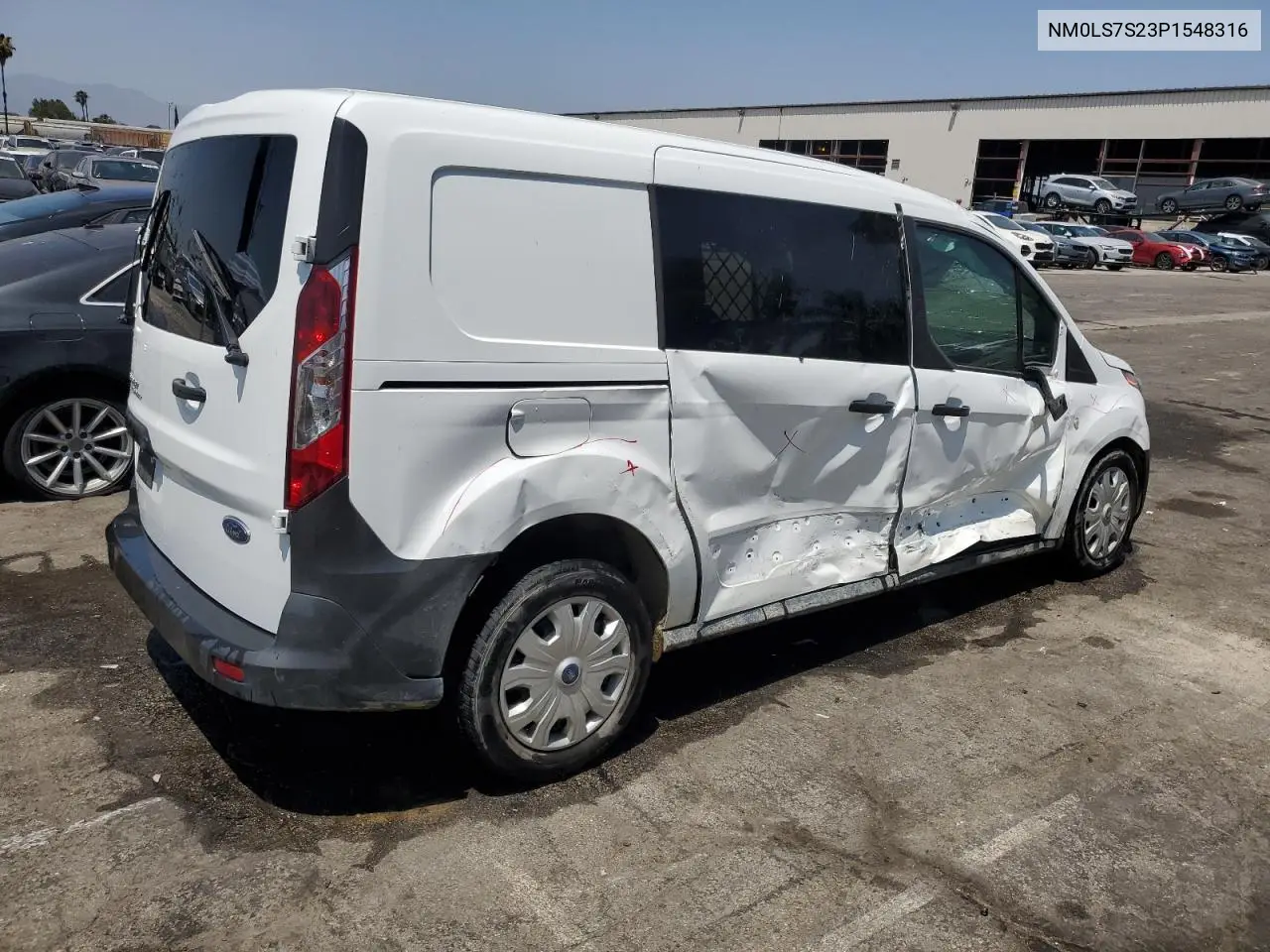2023 Ford Transit Connect Xl VIN: NM0LS7S23P1548316 Lot: 61489055