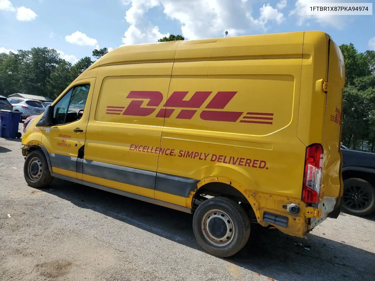 2023 Ford Transit T-250 VIN: 1FTBR1X87PKA94974 Lot: 62677855