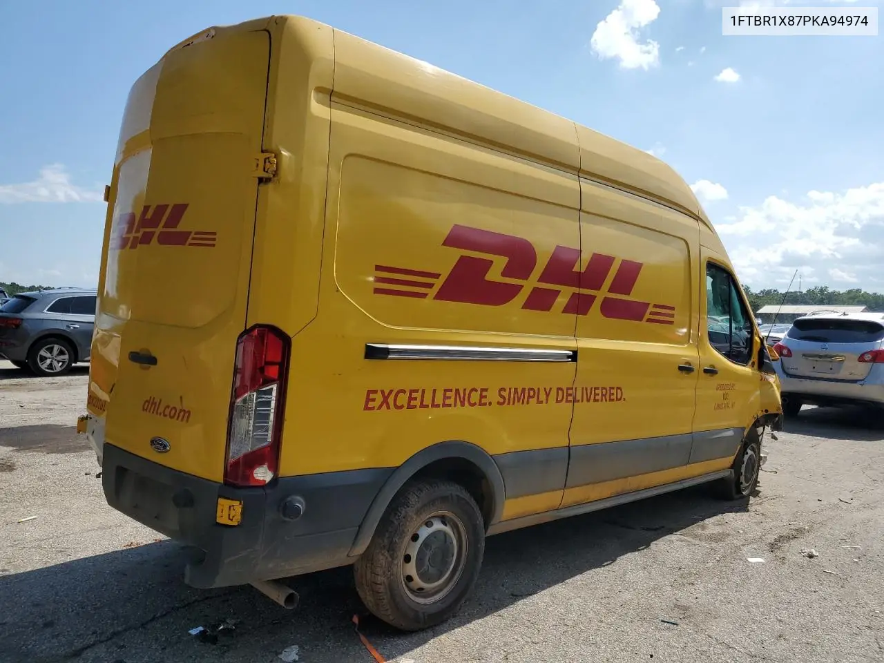 2023 Ford Transit T-250 VIN: 1FTBR1X87PKA94974 Lot: 62677855
