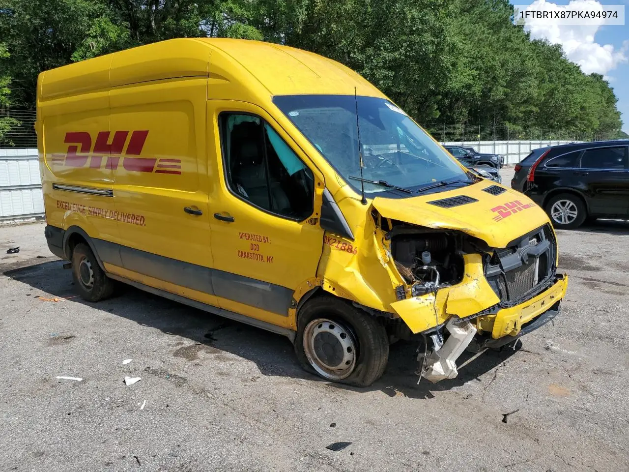 2023 Ford Transit T-250 VIN: 1FTBR1X87PKA94974 Lot: 62677855