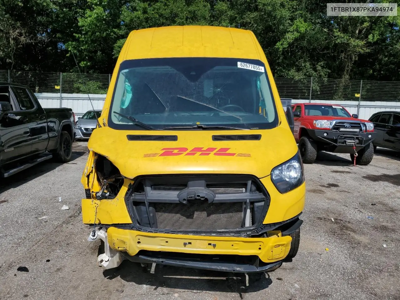 2023 Ford Transit T-250 VIN: 1FTBR1X87PKA94974 Lot: 62677855