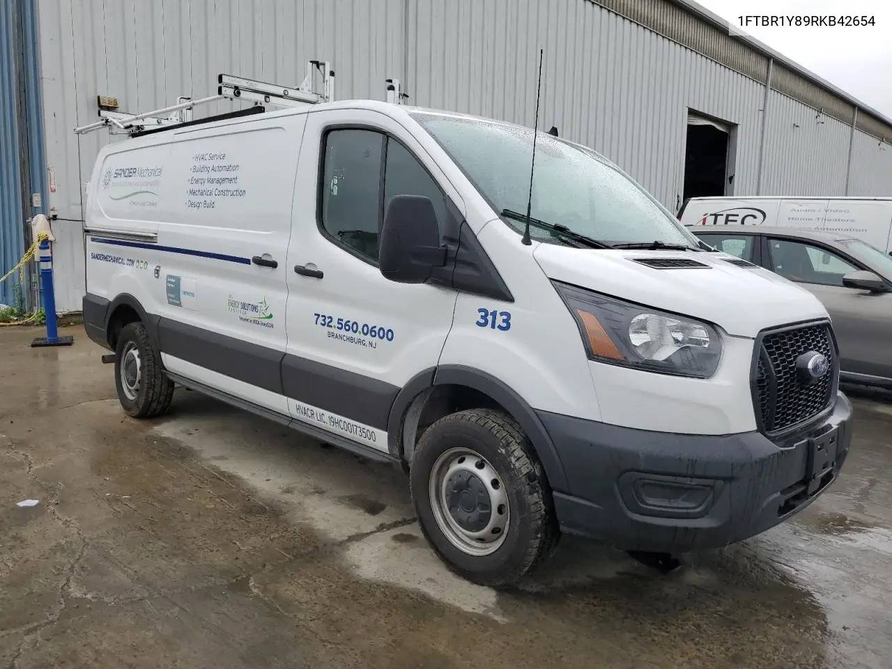 2024 Ford Transit T-250 VIN: 1FTBR1Y89RKB42654 Lot: 56133375