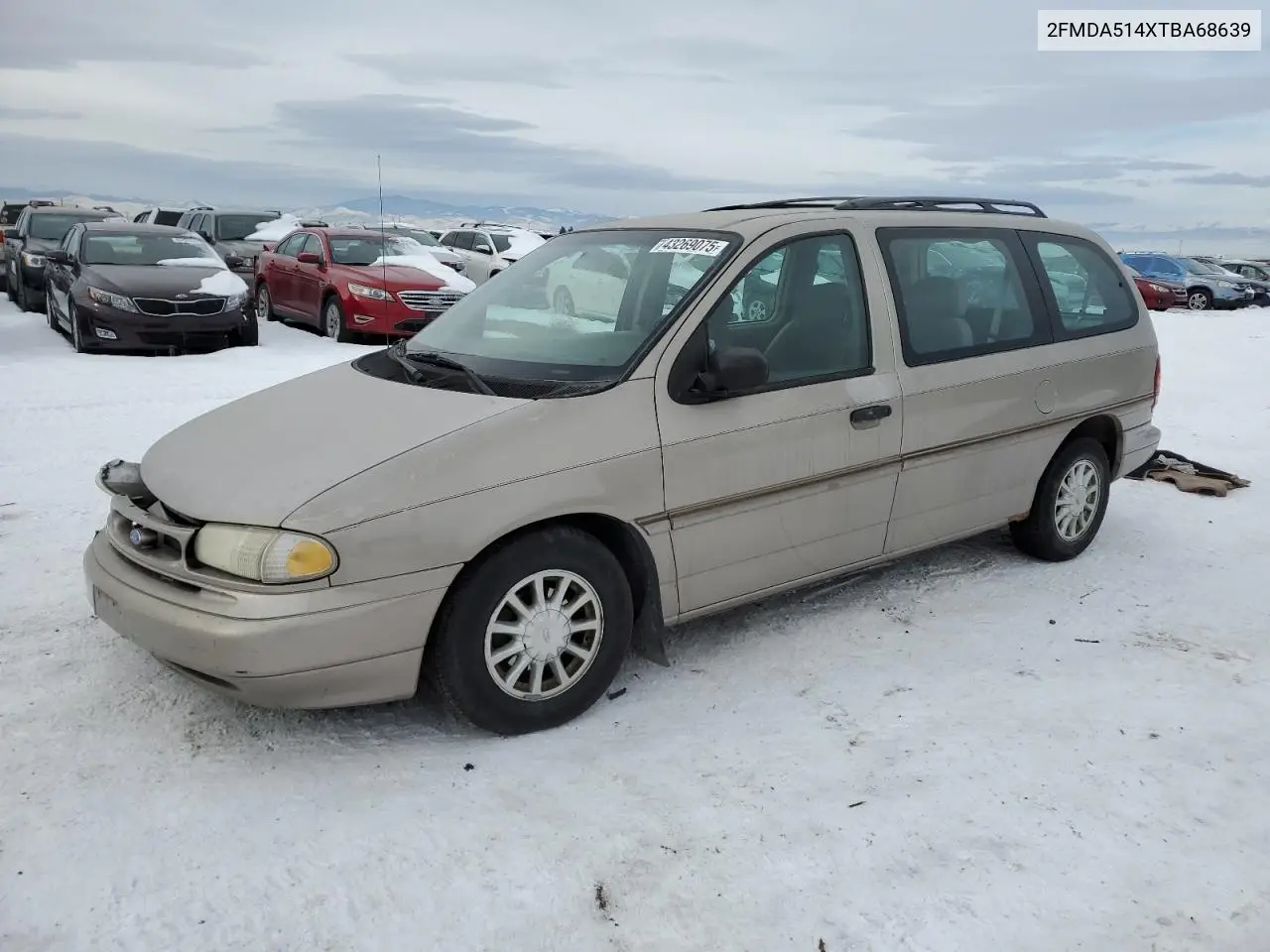 1996 Ford Windstar Wagon VIN: 2FMDA514XTBA68639 Lot: 43269075