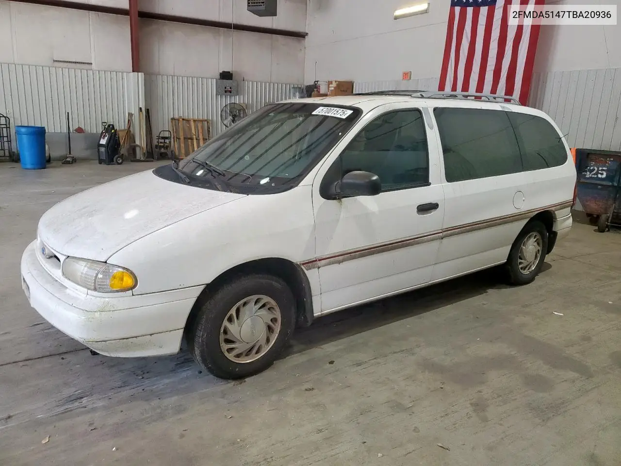 1996 Ford Windstar Wagon VIN: 2FMDA5147TBA20936 Lot: 57001575