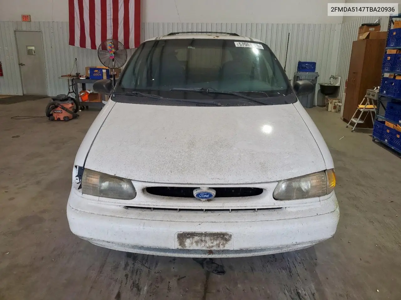 1996 Ford Windstar Wagon VIN: 2FMDA5147TBA20936 Lot: 57001575