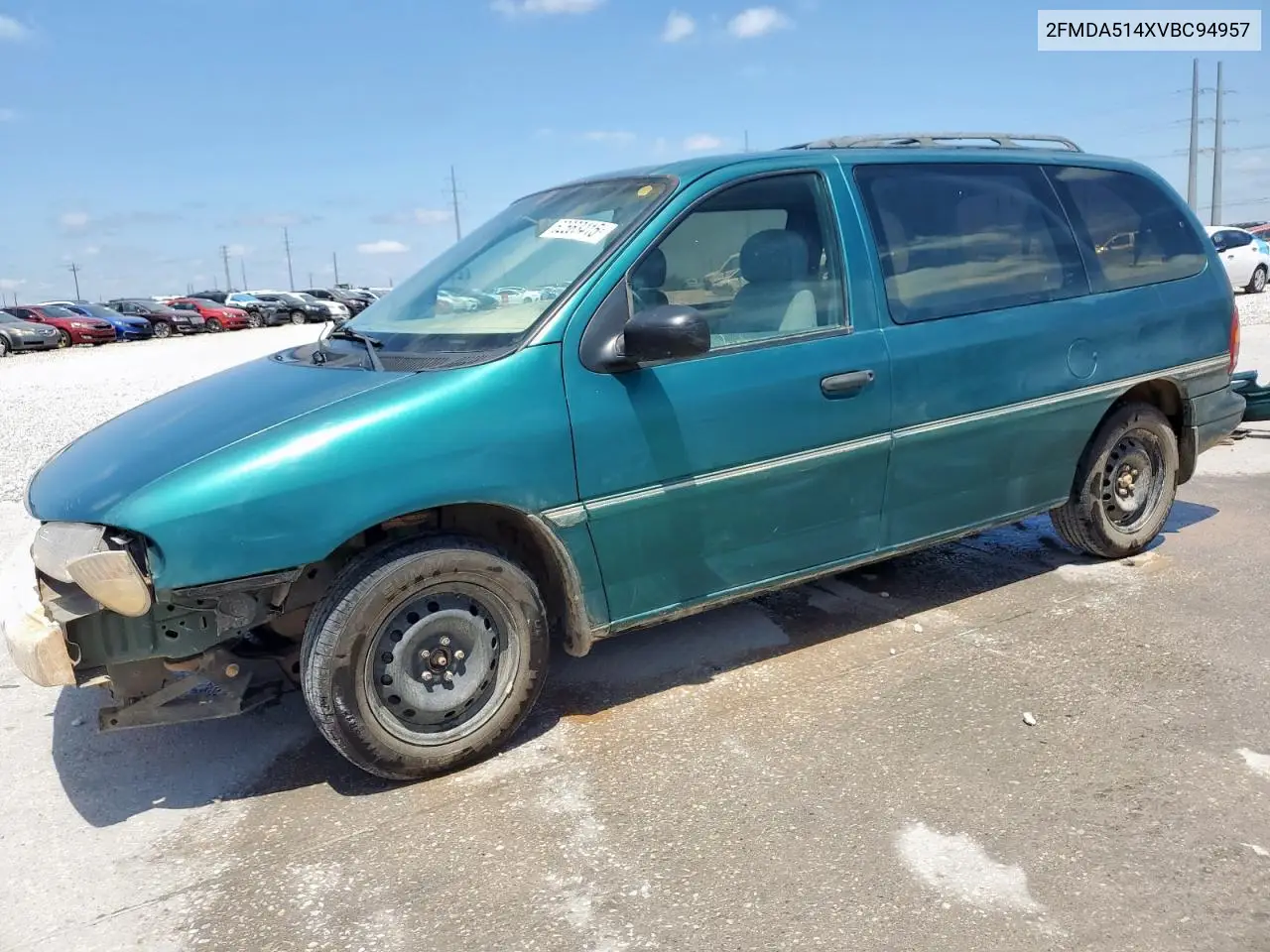 1997 Ford Windstar Wagon VIN: 2FMDA514XVBC94957 Lot: 62663415