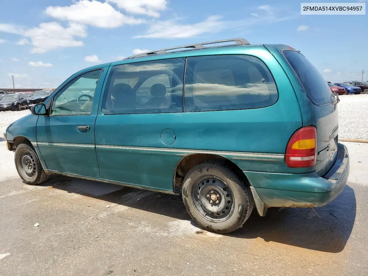 1997 Ford Windstar Wagon VIN: 2FMDA514XVBC94957 Lot: 62663415