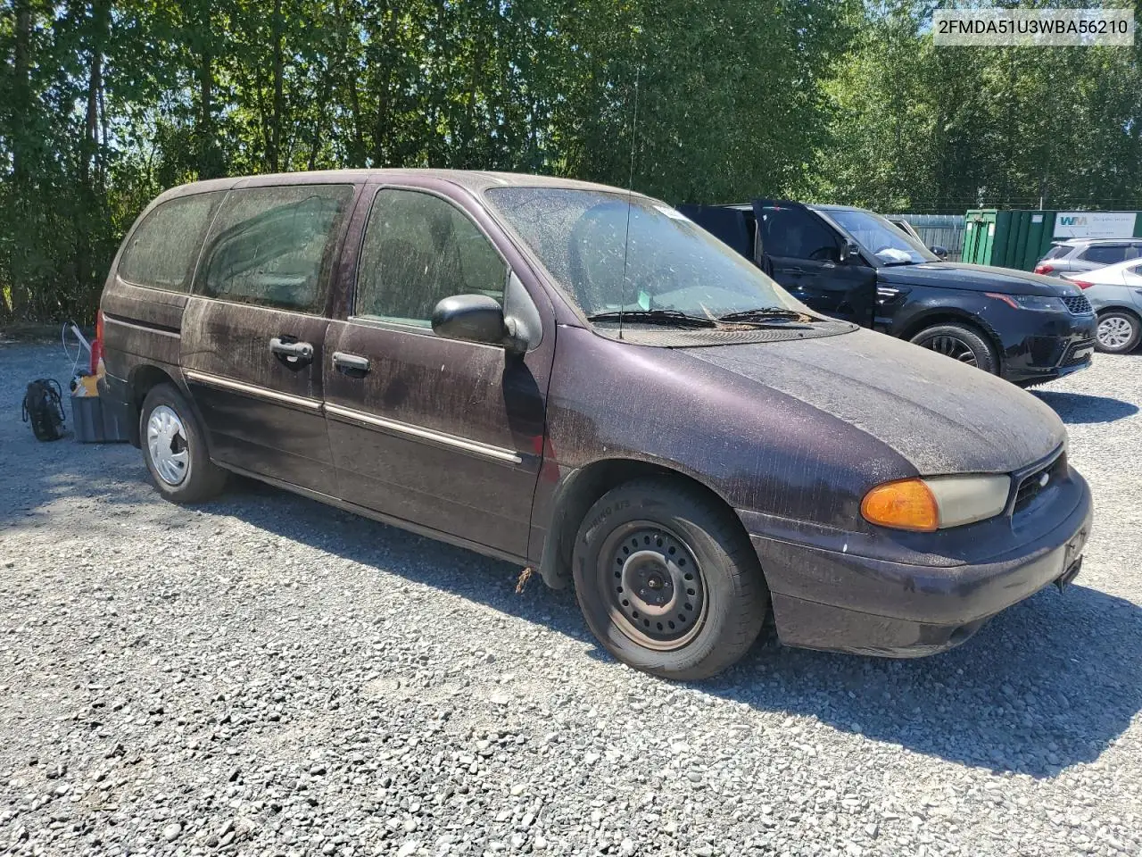 1998 Ford Windstar Wagon VIN: 2FMDA51U3WBA56210 Lot: 65026115