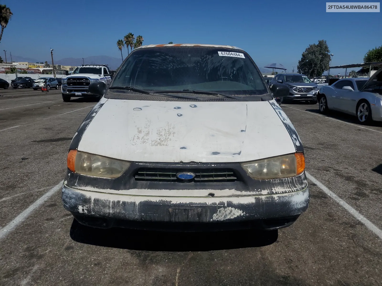 1998 Ford Windstar VIN: 2FTDA54U8WBA86478 Lot: 67604484