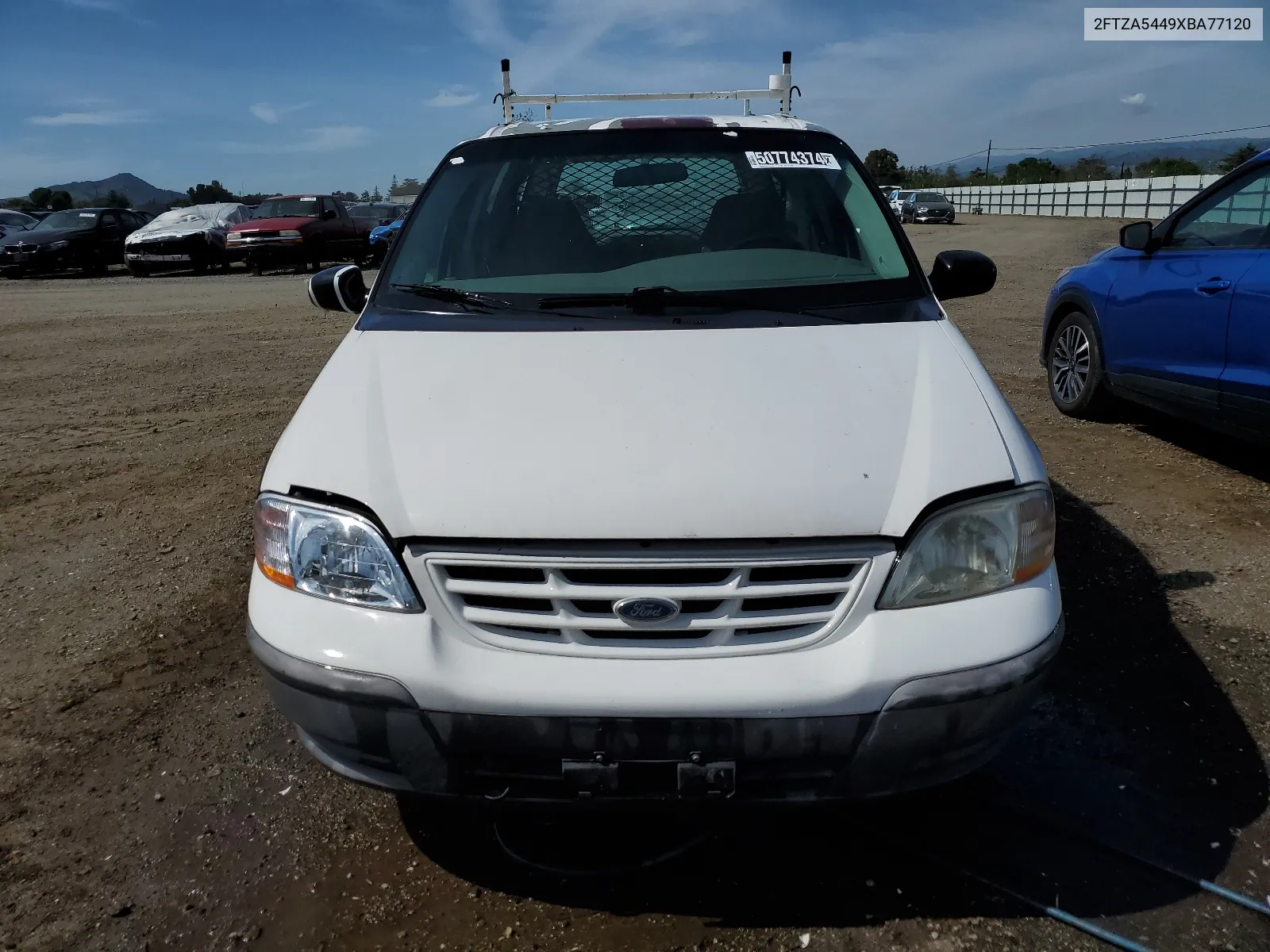 1999 Ford Windstar VIN: 2FTZA5449XBA77120 Lot: 50774374