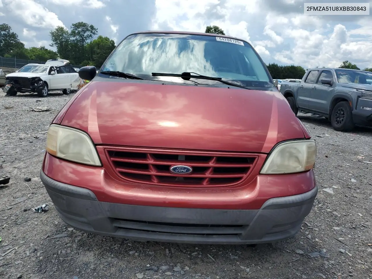 1999 Ford Windstar Wagon VIN: 2FMZA51U8XBB30843 Lot: 64288125