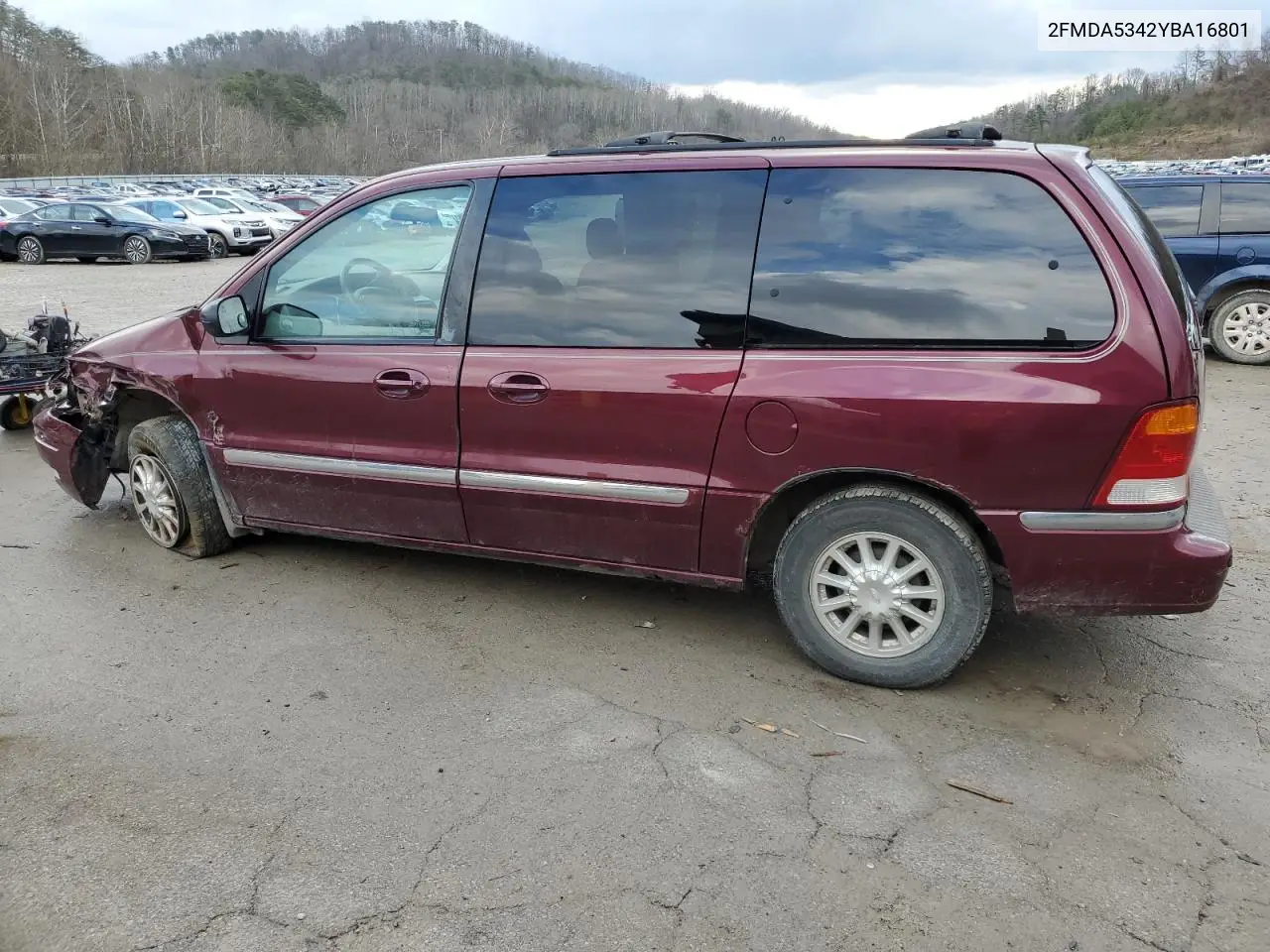 2000 Ford Windstar Sel VIN: 2FMDA5342YBA16801 Lot: 44934465