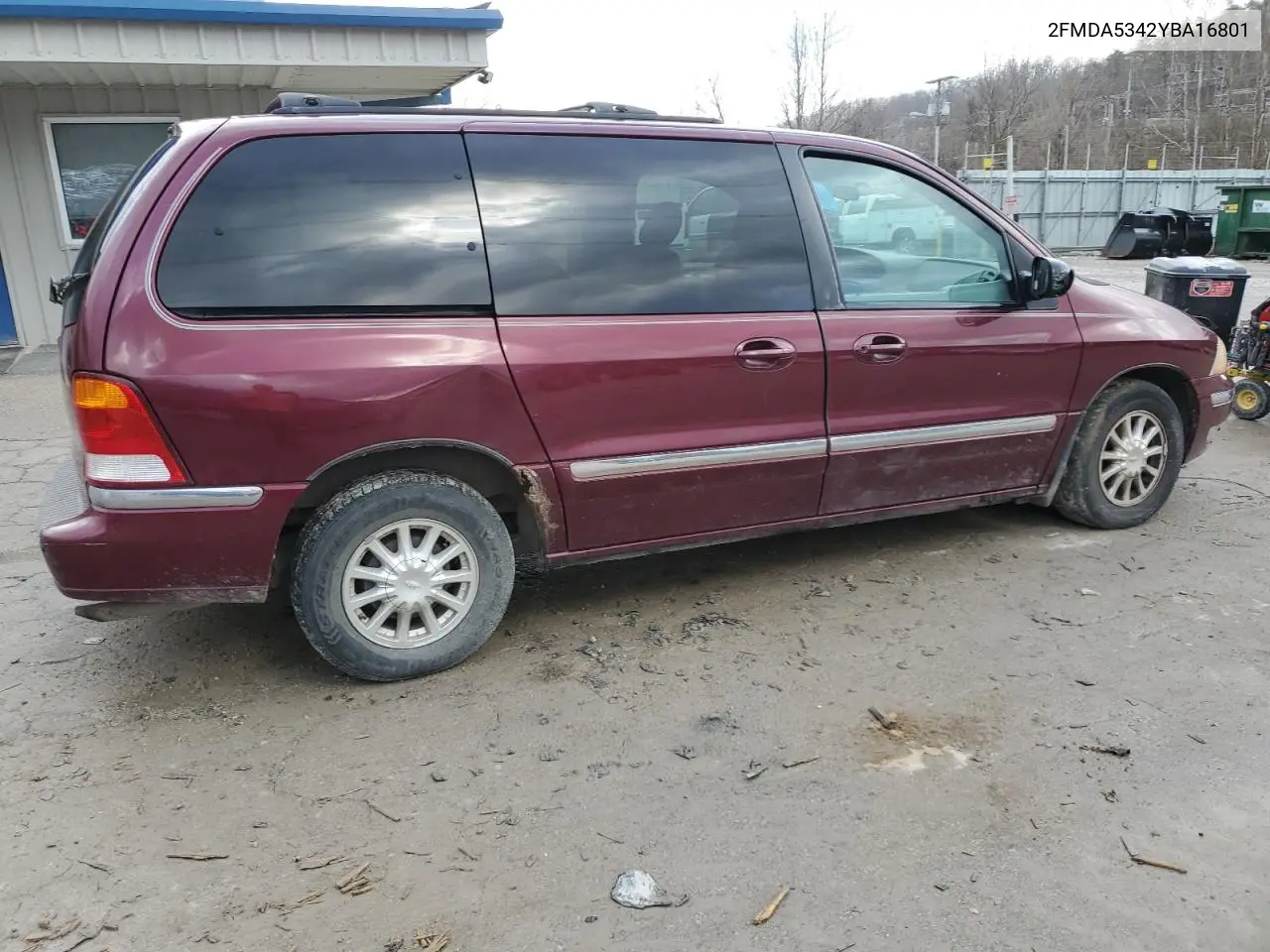 2000 Ford Windstar Sel VIN: 2FMDA5342YBA16801 Lot: 44934465