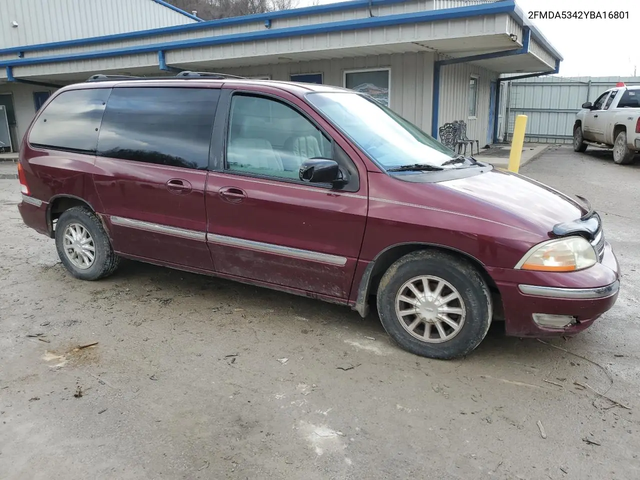 2000 Ford Windstar Sel VIN: 2FMDA5342YBA16801 Lot: 44934465