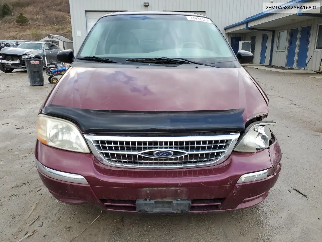 2000 Ford Windstar Sel VIN: 2FMDA5342YBA16801 Lot: 44934465