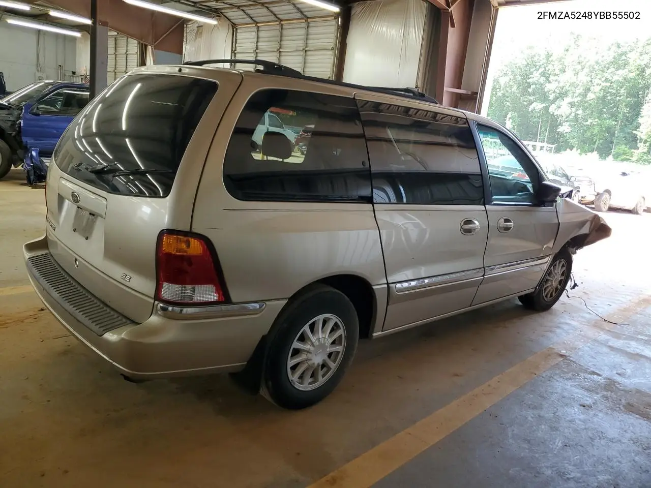 2000 Ford Windstar Se VIN: 2FMZA5248YBB55502 Lot: 61756405