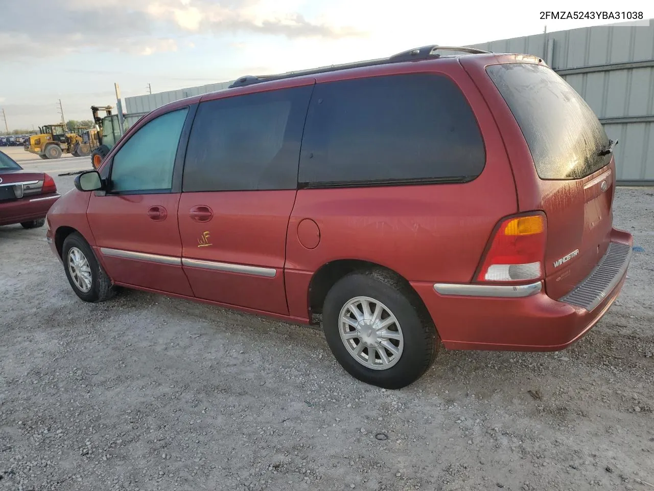 2000 Ford Windstar Se VIN: 2FMZA5243YBA31038 Lot: 80267934