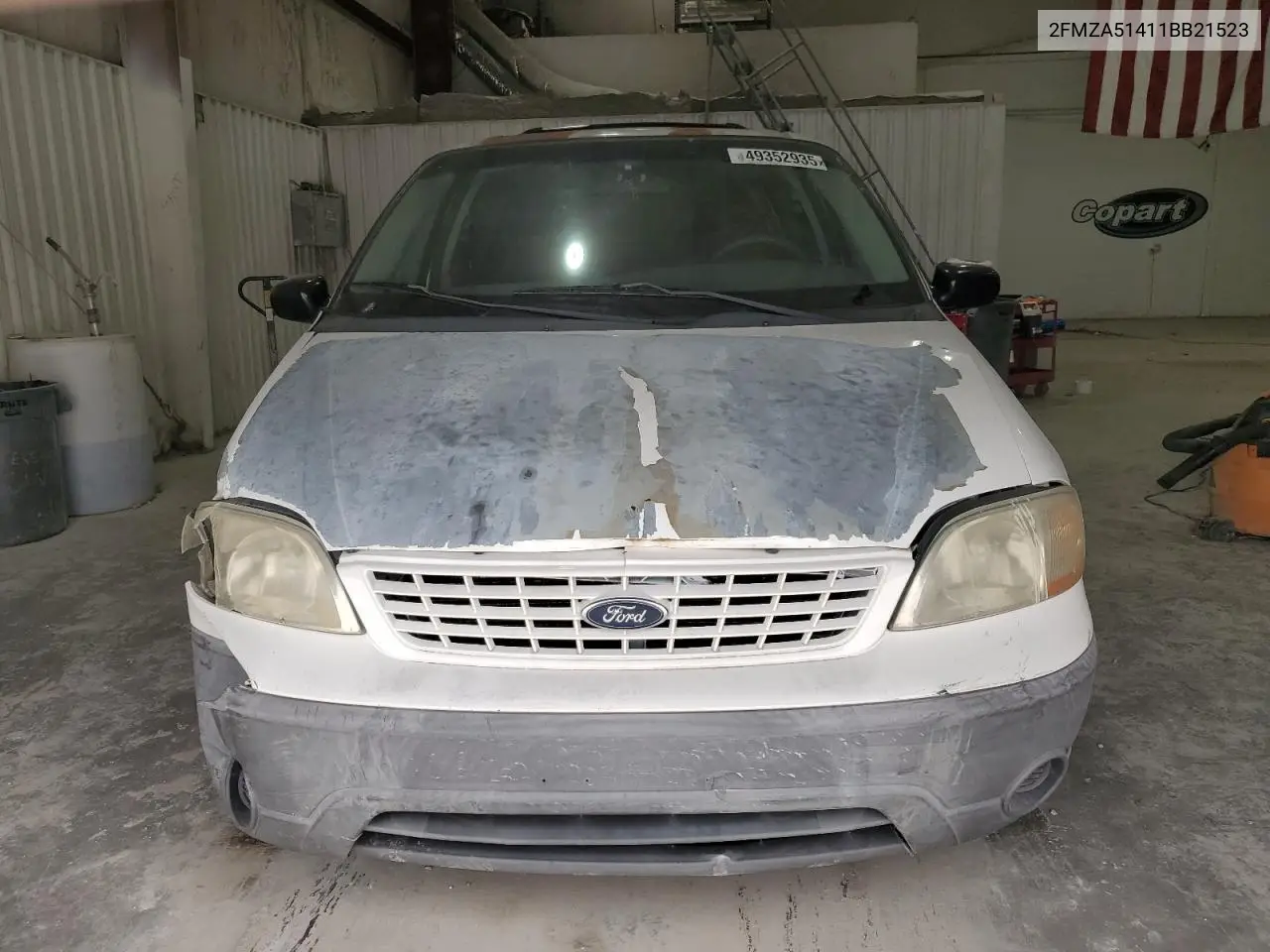2001 Ford Windstar Lx VIN: 2FMZA51411BB21523 Lot: 58006225
