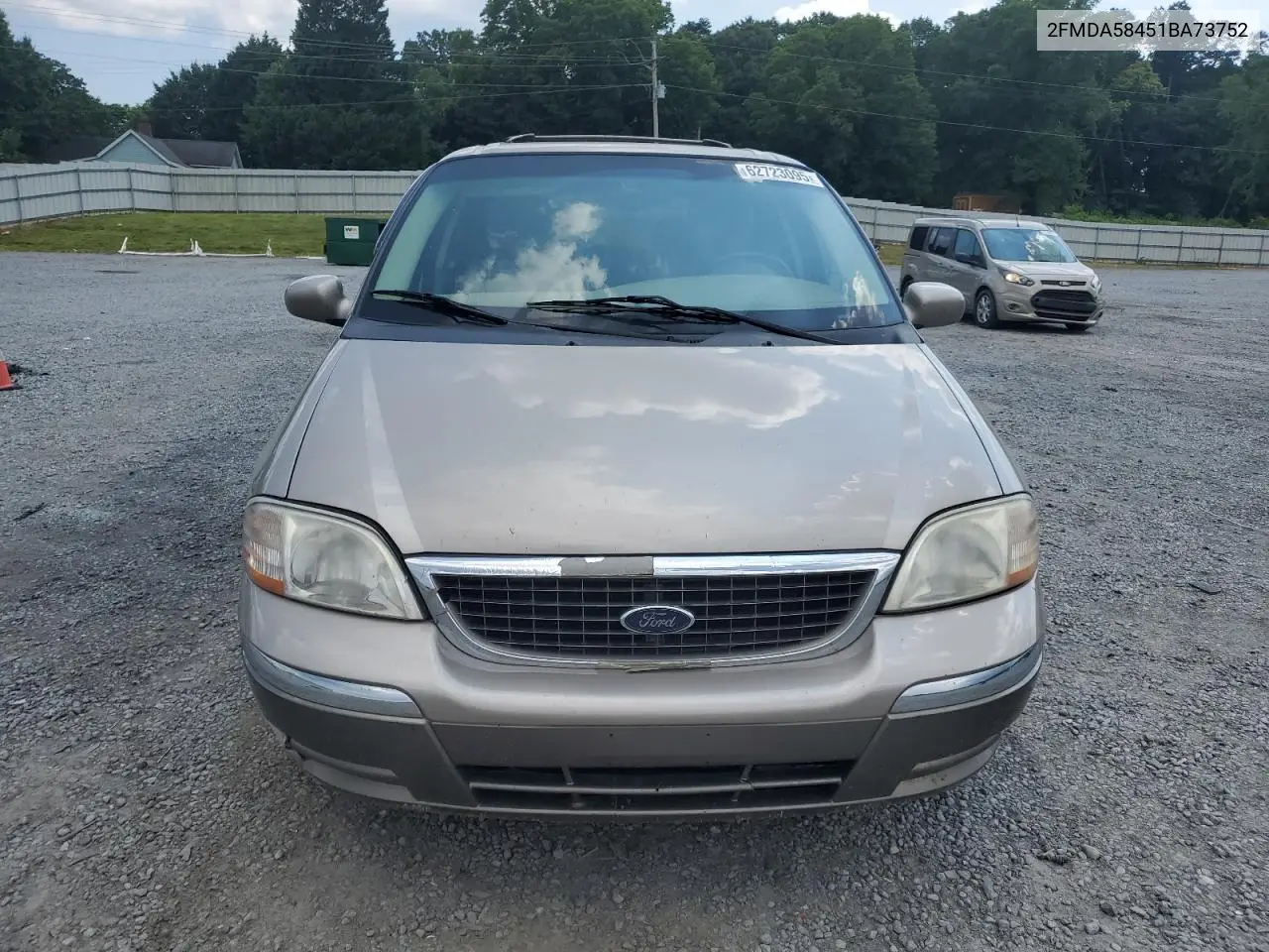 2001 Ford Windstar Limited VIN: 2FMDA58451BA73752 Lot: 62723095
