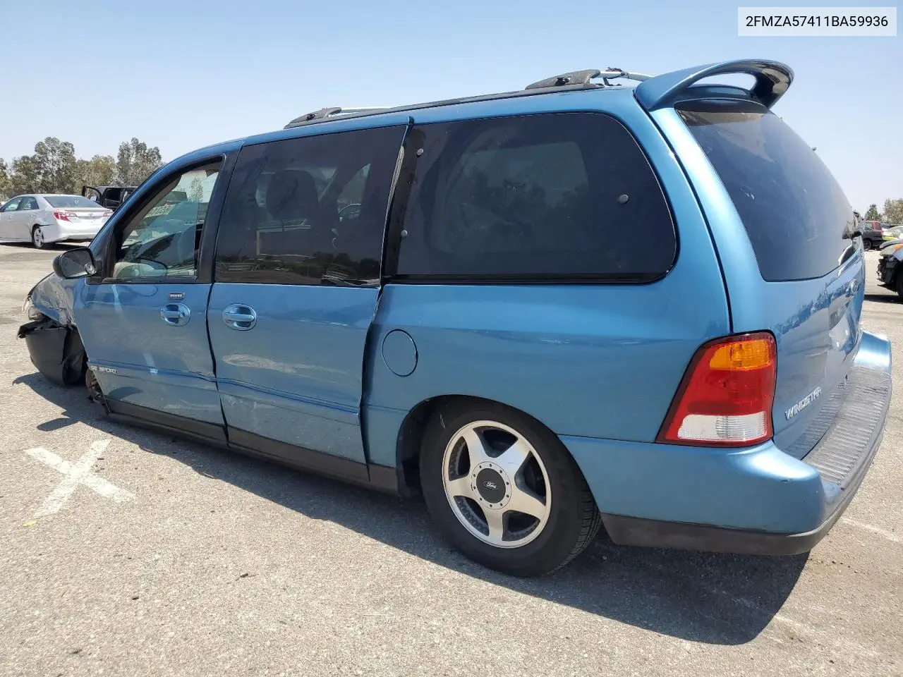 2001 Ford Windstar Se Sport VIN: 2FMZA57411BA59936 Lot: 65314595