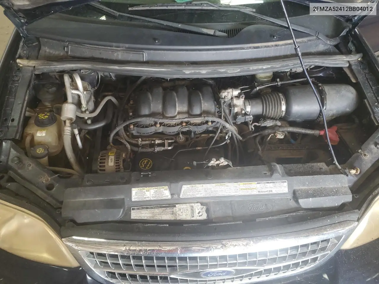 2002 Ford Windstar Se VIN: 2FMZA52412BB04012 Lot: 57078825