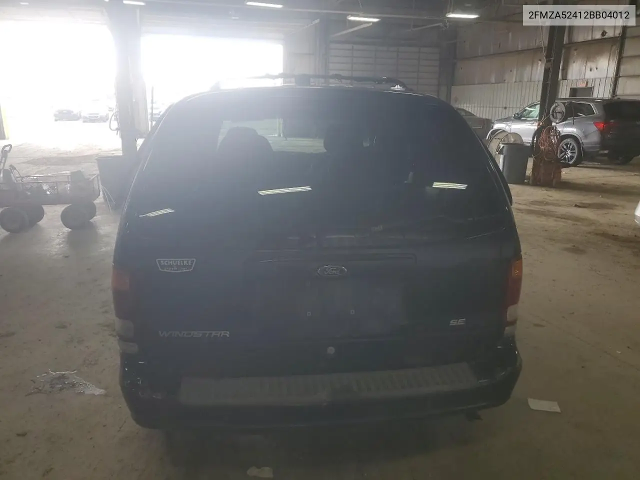 2002 Ford Windstar Se VIN: 2FMZA52412BB04012 Lot: 57078825