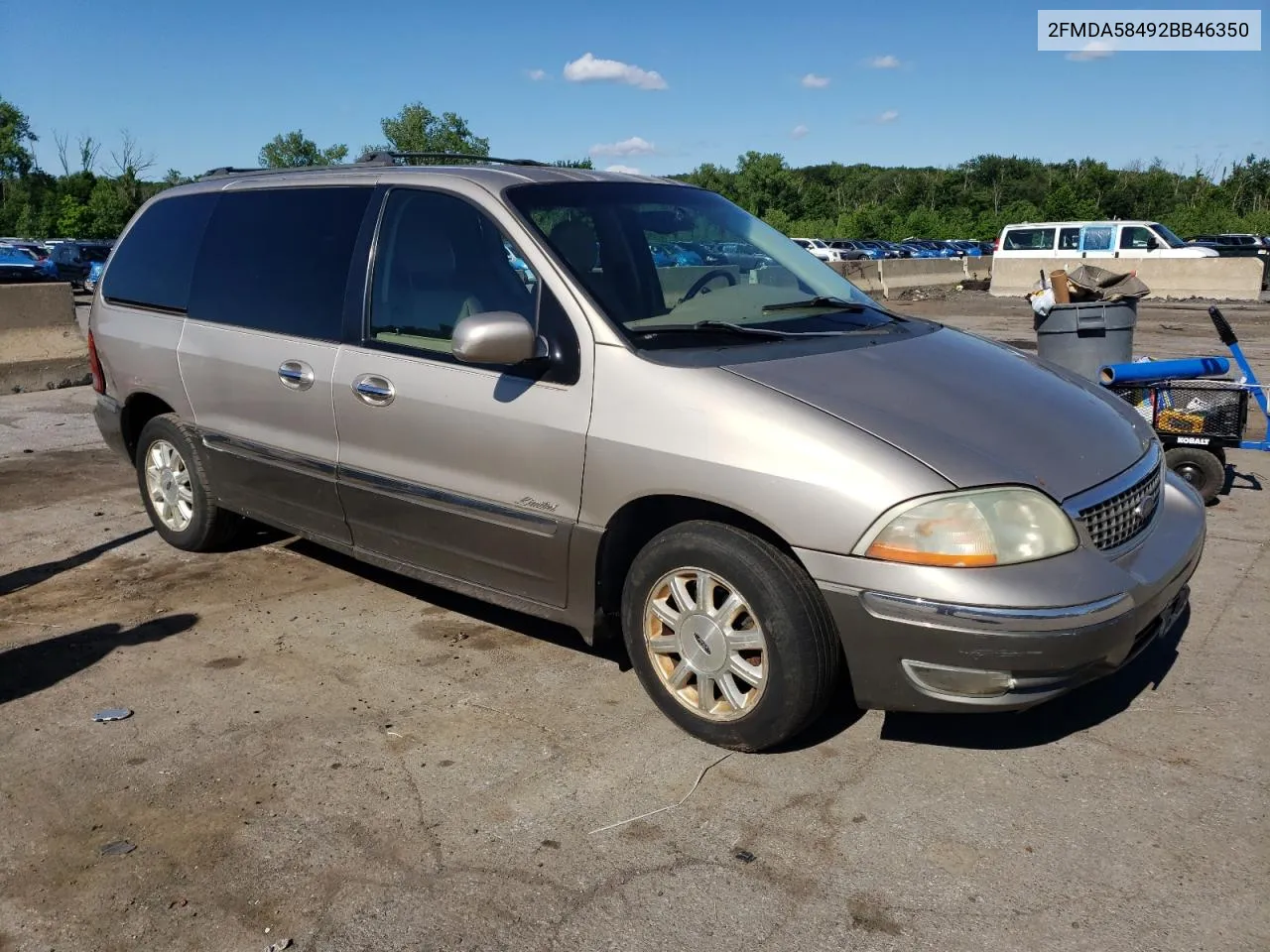 2002 Ford Windstar Limited VIN: 2FMDA58492BB46350 Lot: 60264904