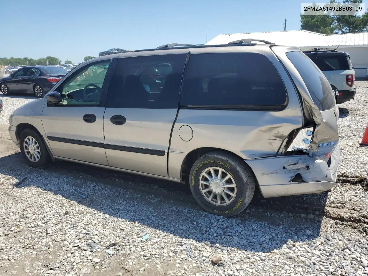 2002 Ford Windstar Lx VIN: 2FMZA51492BB03109 Lot: 61810345
