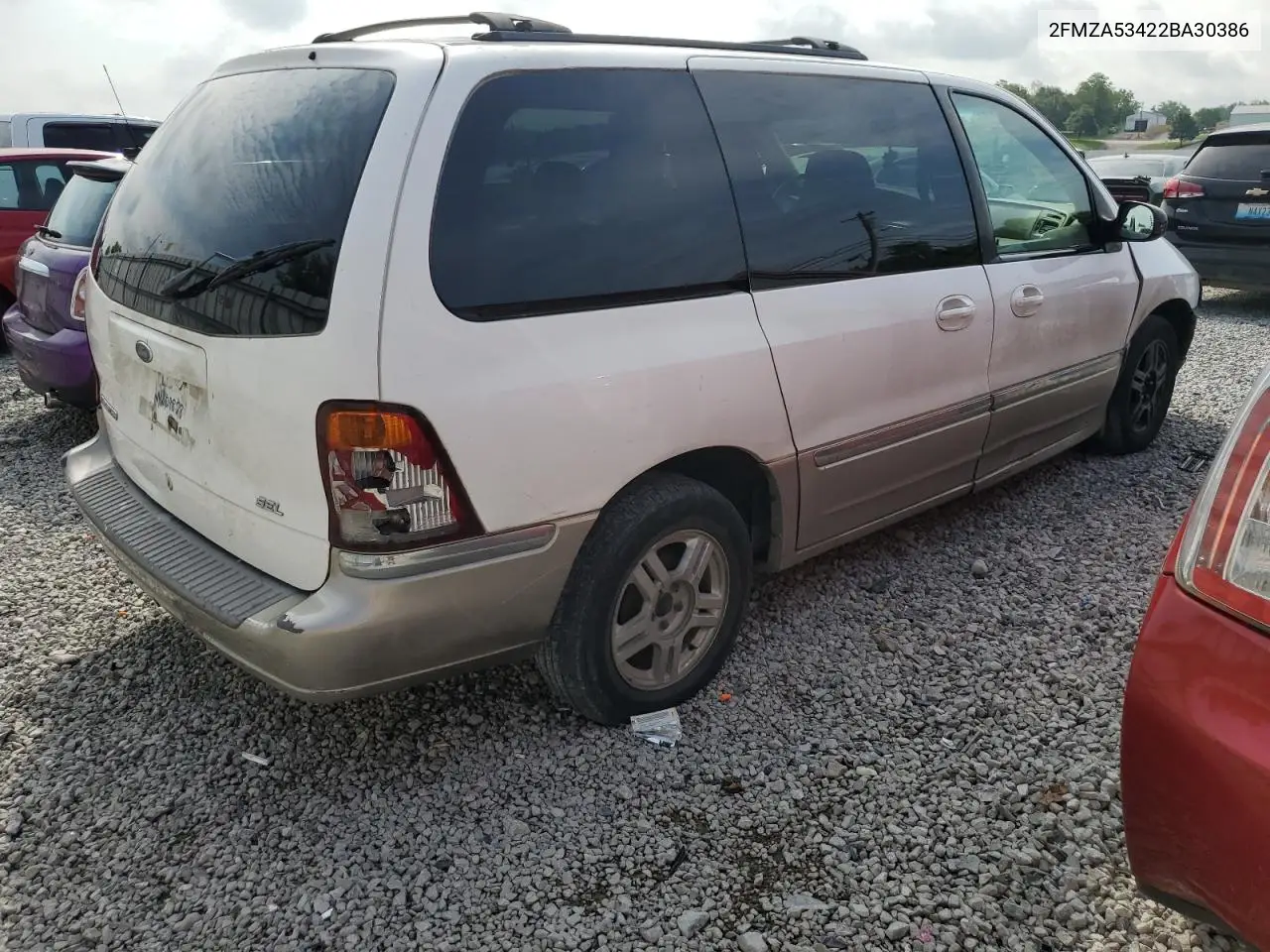 2002 Ford Windstar Sel VIN: 2FMZA53422BA30386 Lot: 63474135