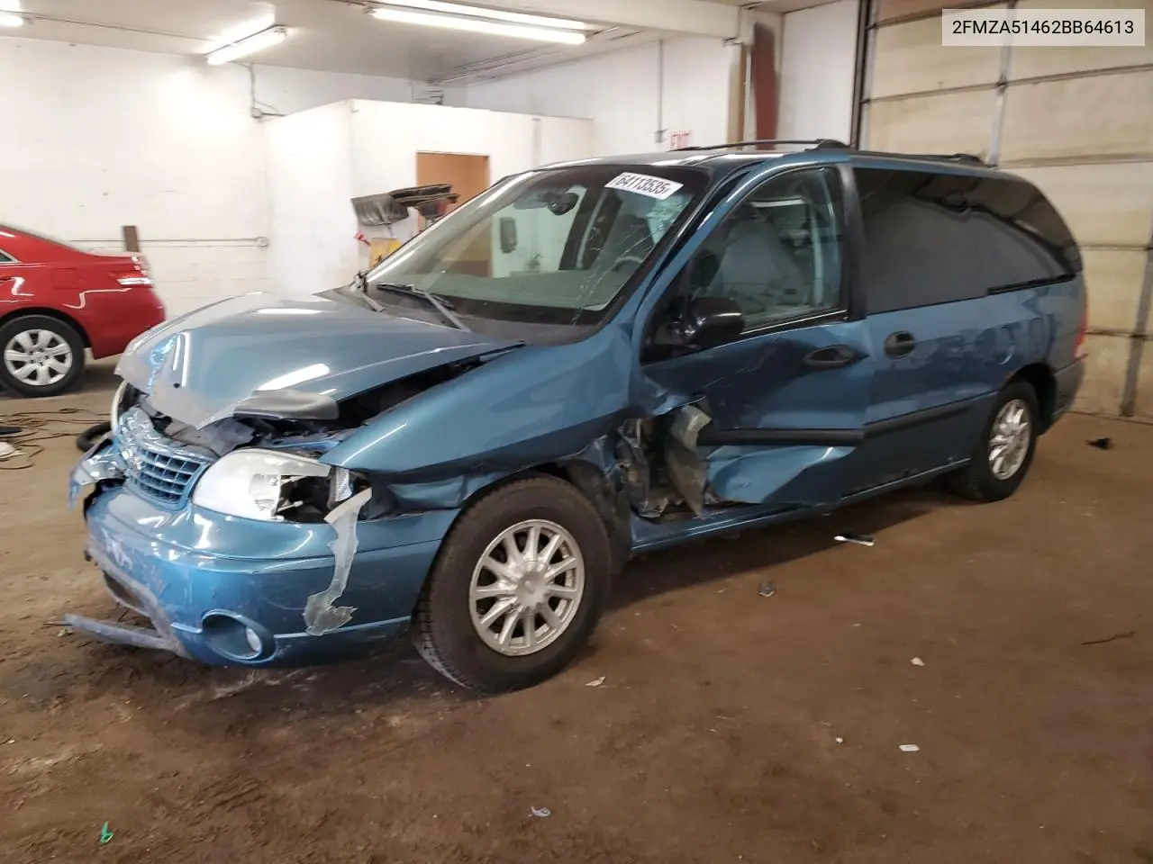 2002 Ford Windstar Lx VIN: 2FMZA51462BB64613 Lot: 64113535