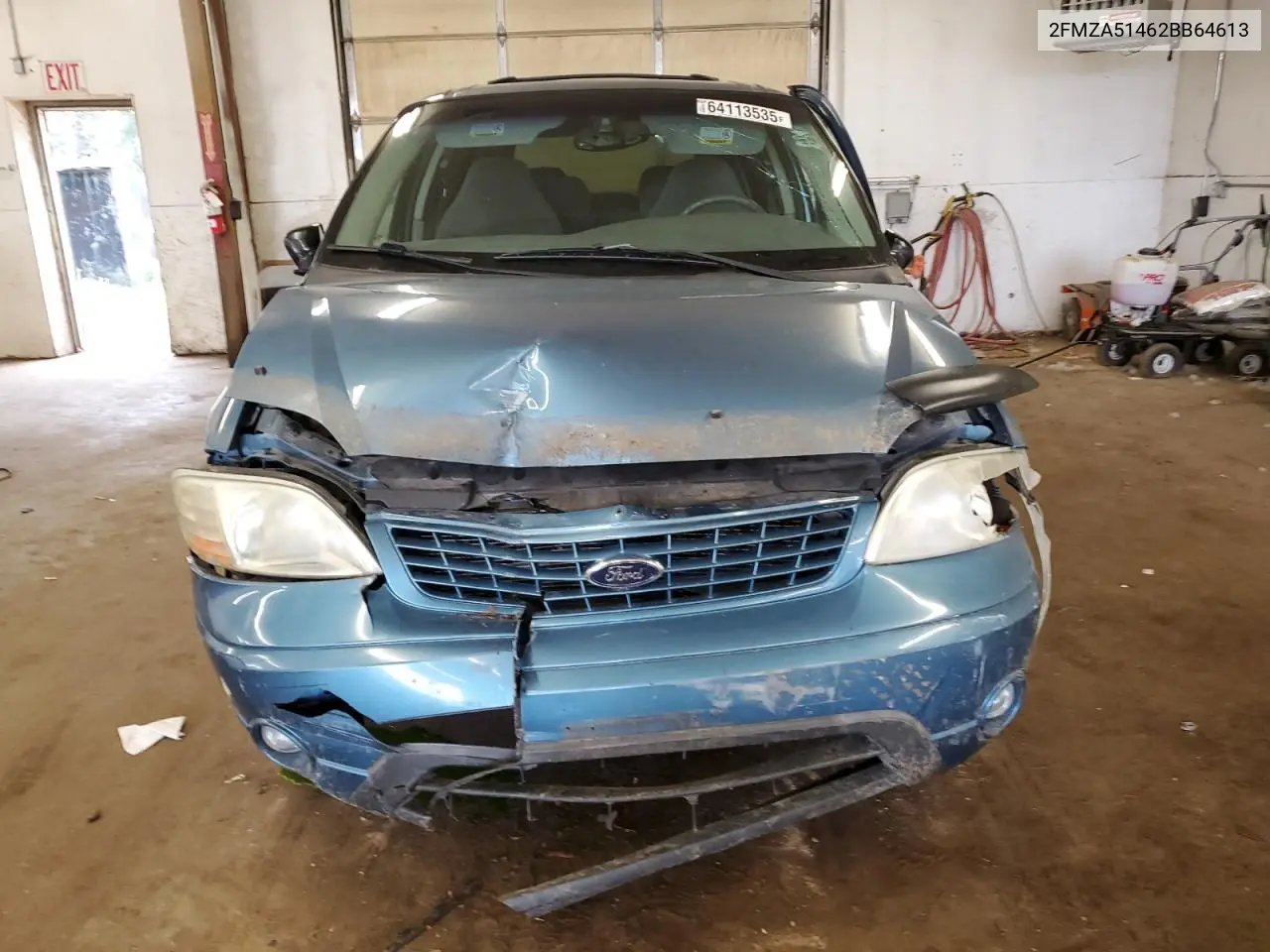 2002 Ford Windstar Lx VIN: 2FMZA51462BB64613 Lot: 64113535