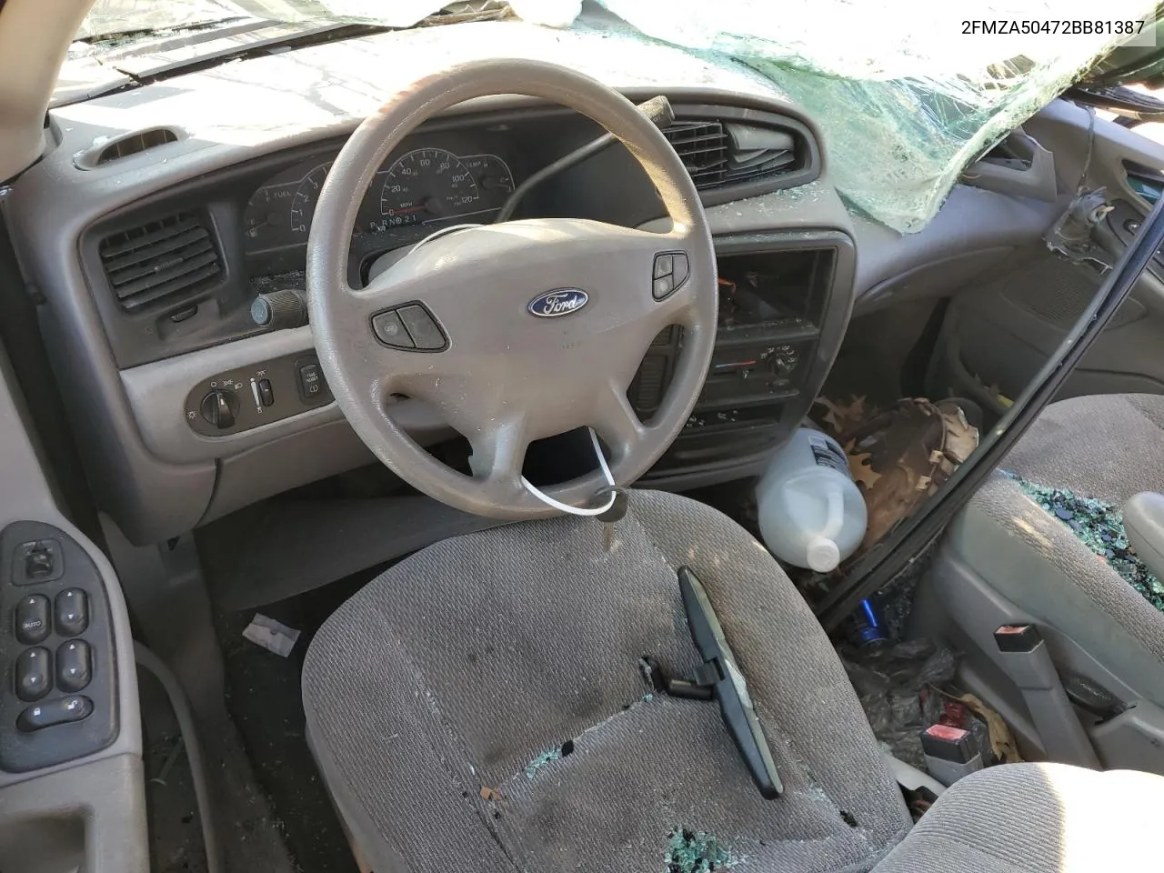 2002 Ford Windstar Lx VIN: 2FMZA50472BB81387 Lot: 86598494