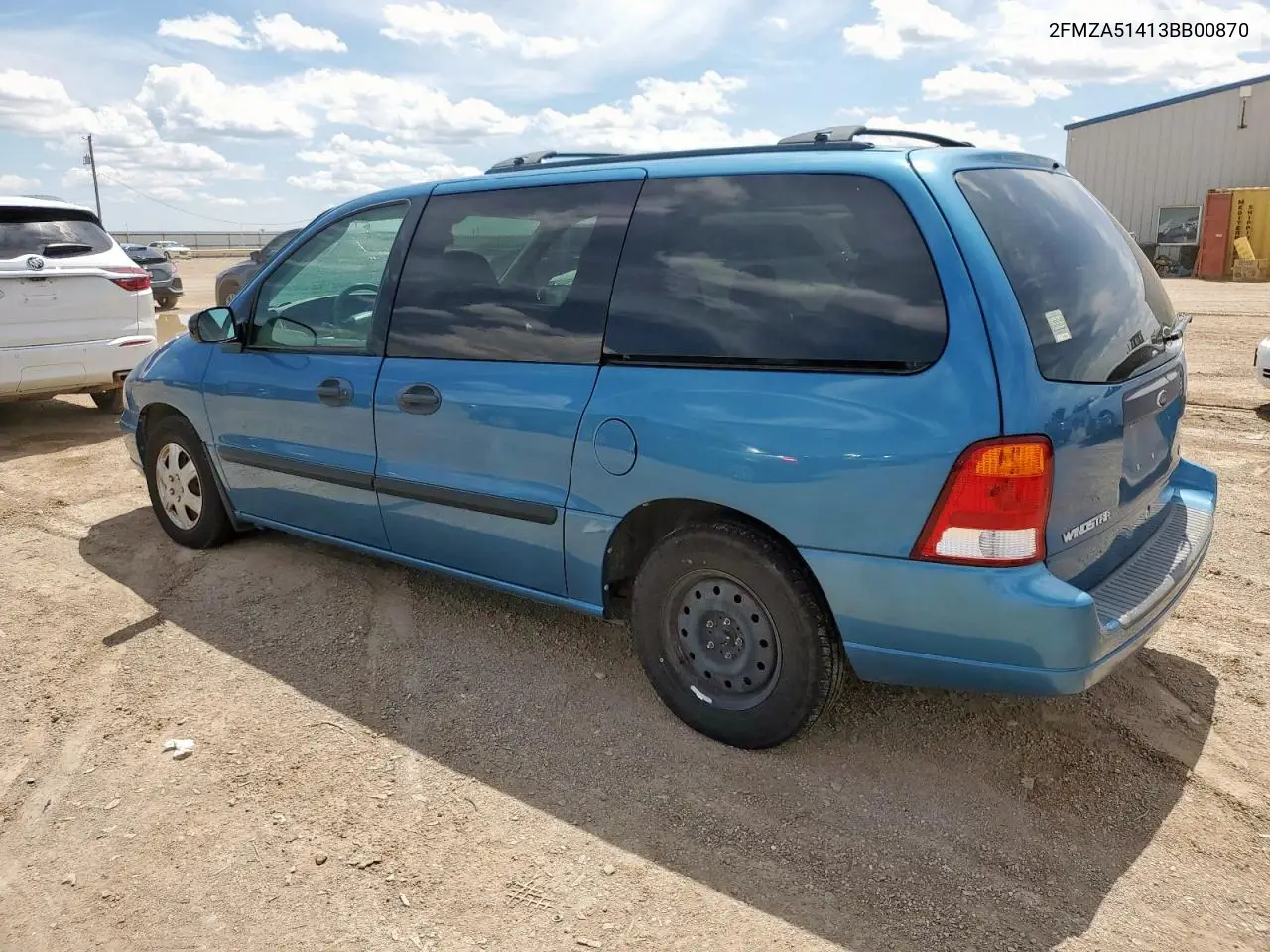 2003 Ford Windstar Lx VIN: 2FMZA51413BB00870 Lot: 59675215