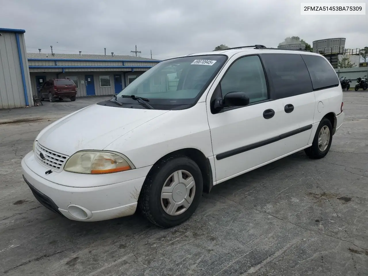 2003 Ford Windstar Lx VIN: 2FMZA51453BA75309 Lot: 59870945