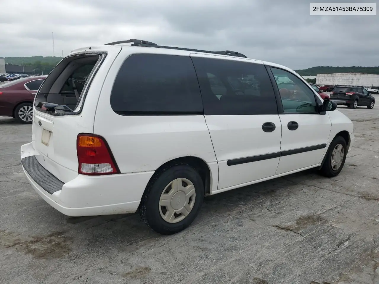 2003 Ford Windstar Lx VIN: 2FMZA51453BA75309 Lot: 59870945