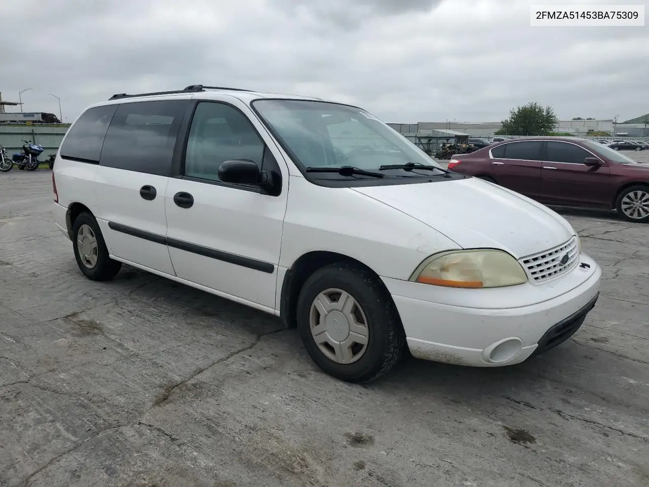 2003 Ford Windstar Lx VIN: 2FMZA51453BA75309 Lot: 59870945