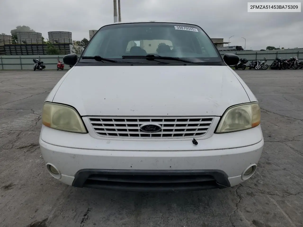 2003 Ford Windstar Lx VIN: 2FMZA51453BA75309 Lot: 59870945