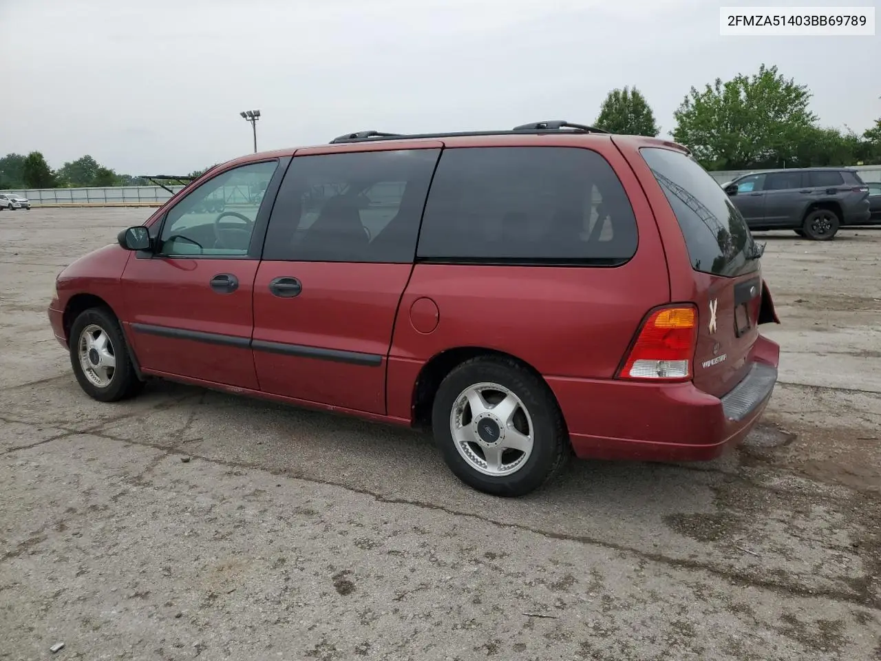 2003 Ford Windstar Lx VIN: 2FMZA51403BB69789 Lot: 60061725
