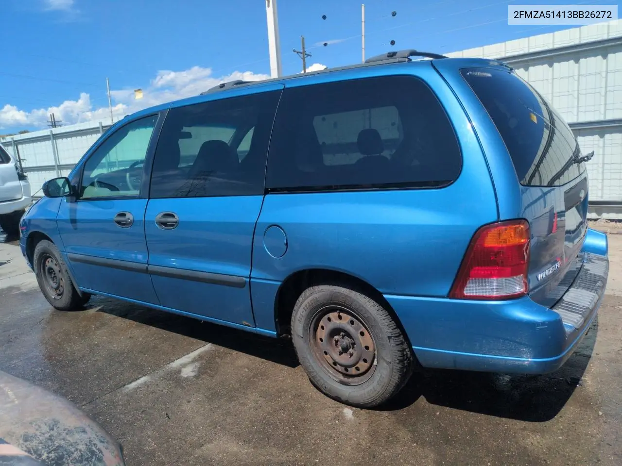 2003 Ford Windstar Lx VIN: 2FMZA51413BB26272 Lot: 62886795