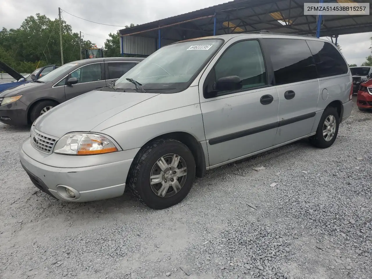 2003 Ford Windstar Lx VIN: 2FMZA51453BB15257 Lot: 64622235