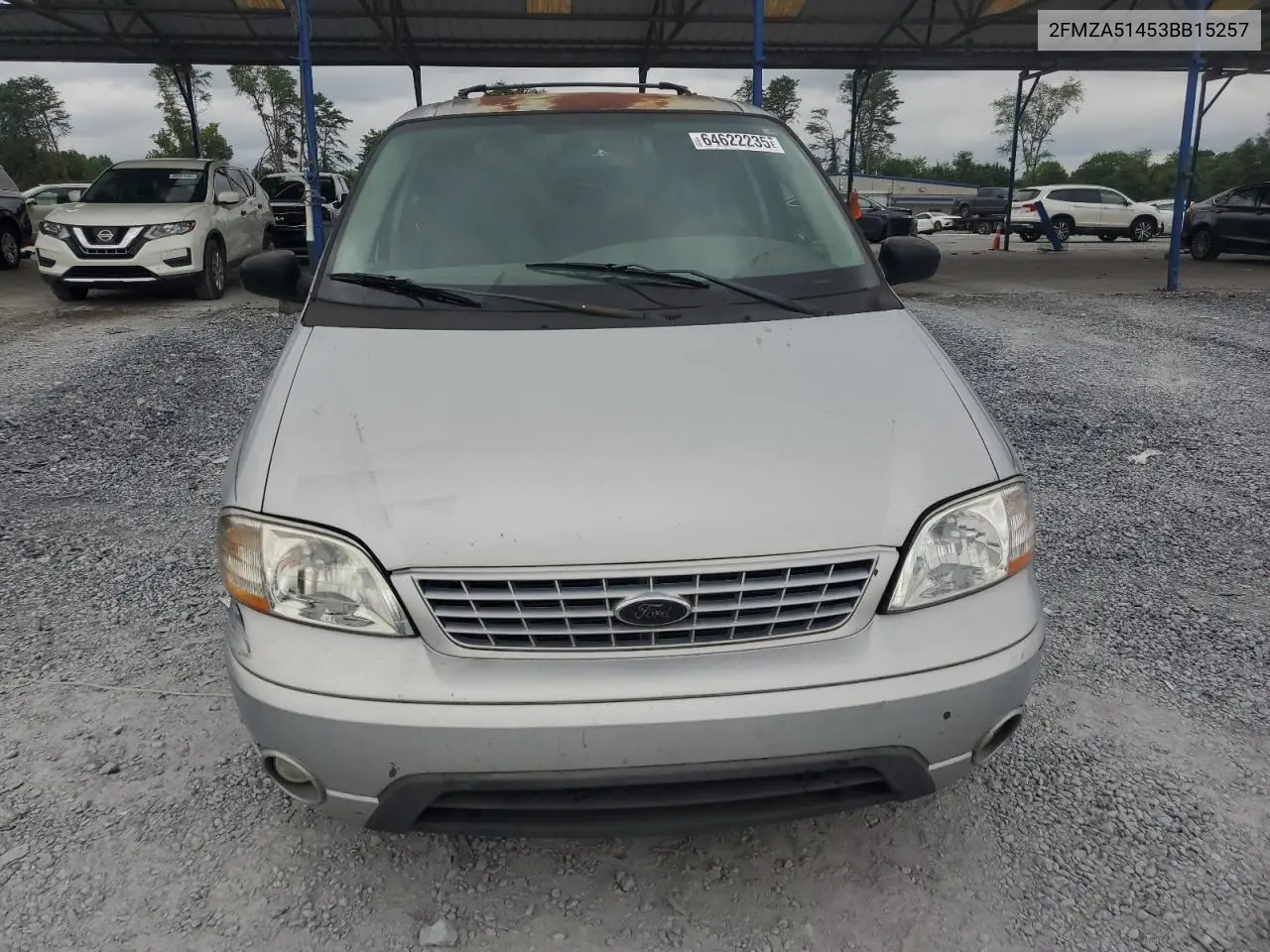 2003 Ford Windstar Lx VIN: 2FMZA51453BB15257 Lot: 64622235