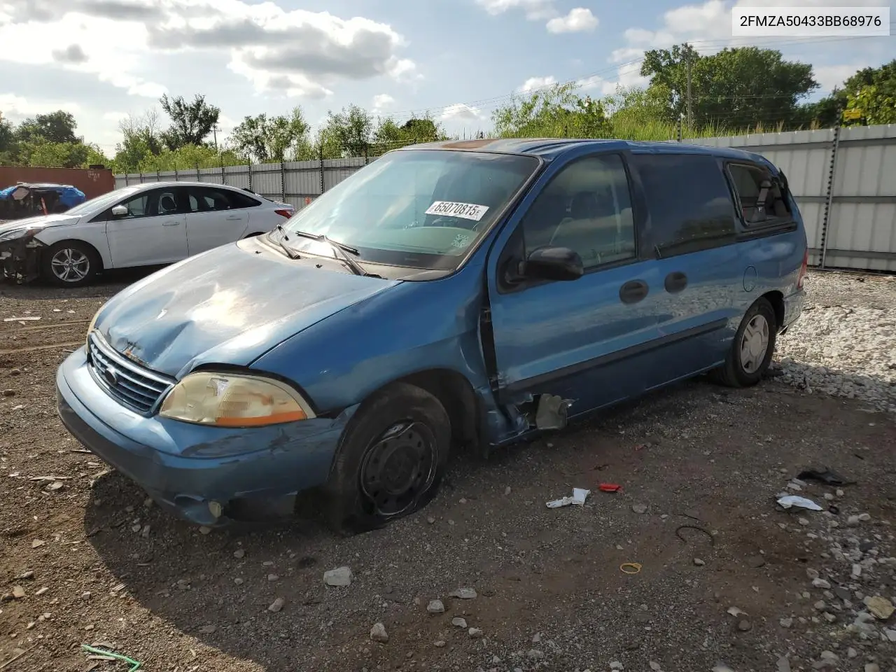 2003 Ford Windstar Wagon VIN: 2FMZA50433BB68976 Lot: 65070815