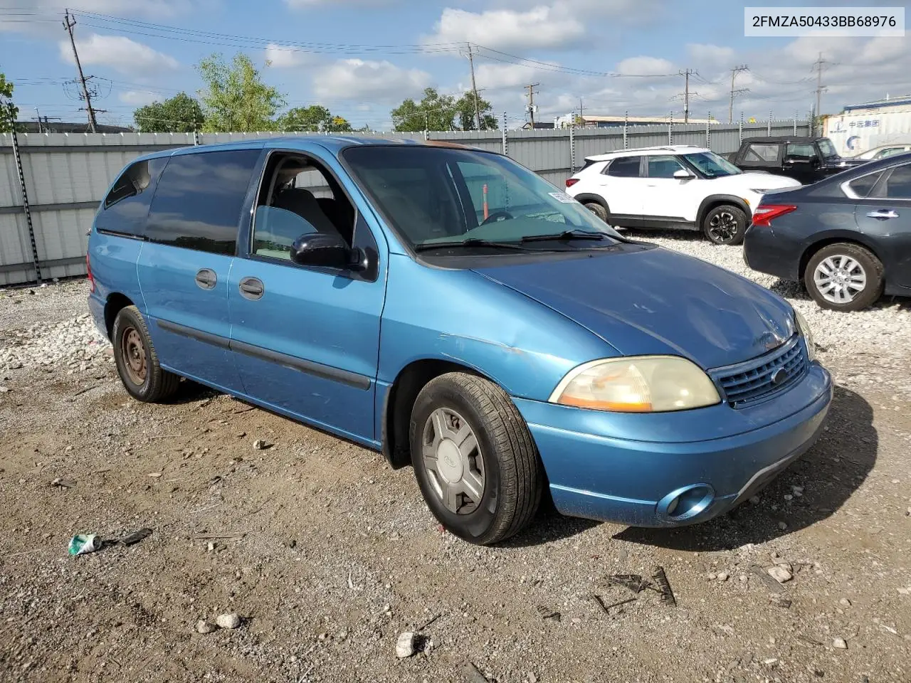 2003 Ford Windstar Wagon VIN: 2FMZA50433BB68976 Lot: 65070815