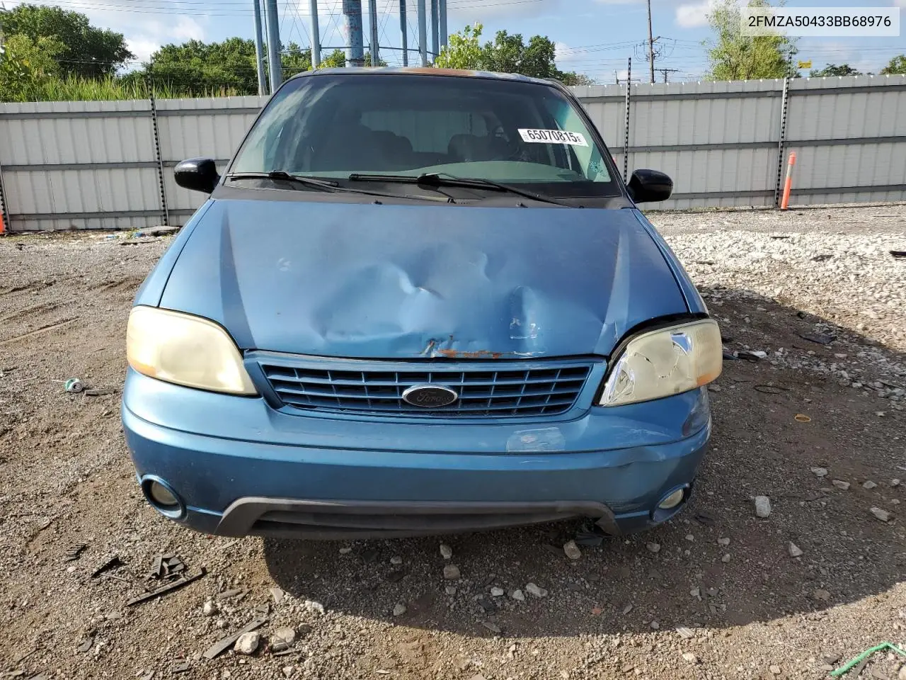 2003 Ford Windstar Wagon VIN: 2FMZA50433BB68976 Lot: 65070815
