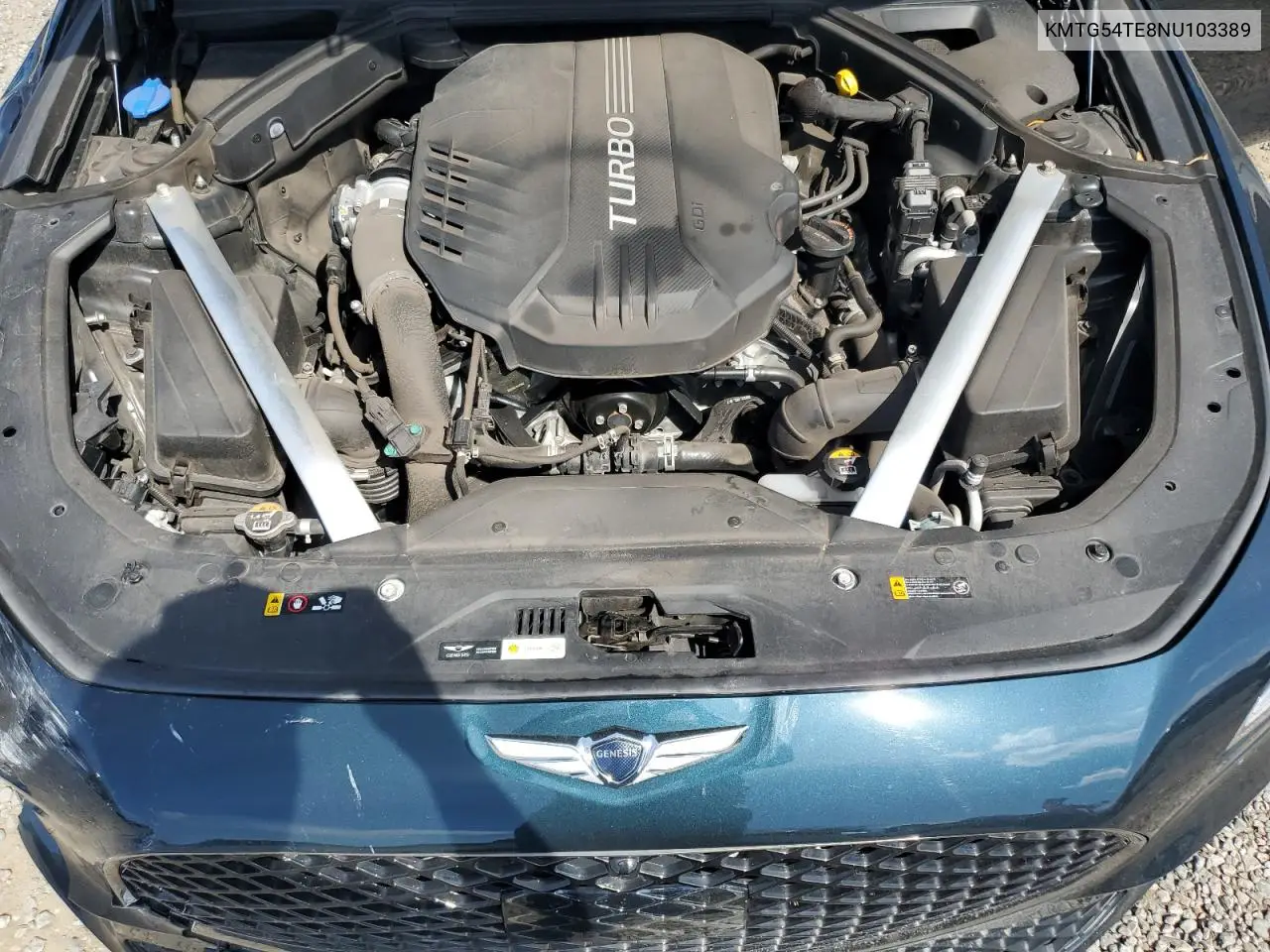 2022 Genesis G70 Base VIN: KMTG54TE8NU103389 Lot: 62685895