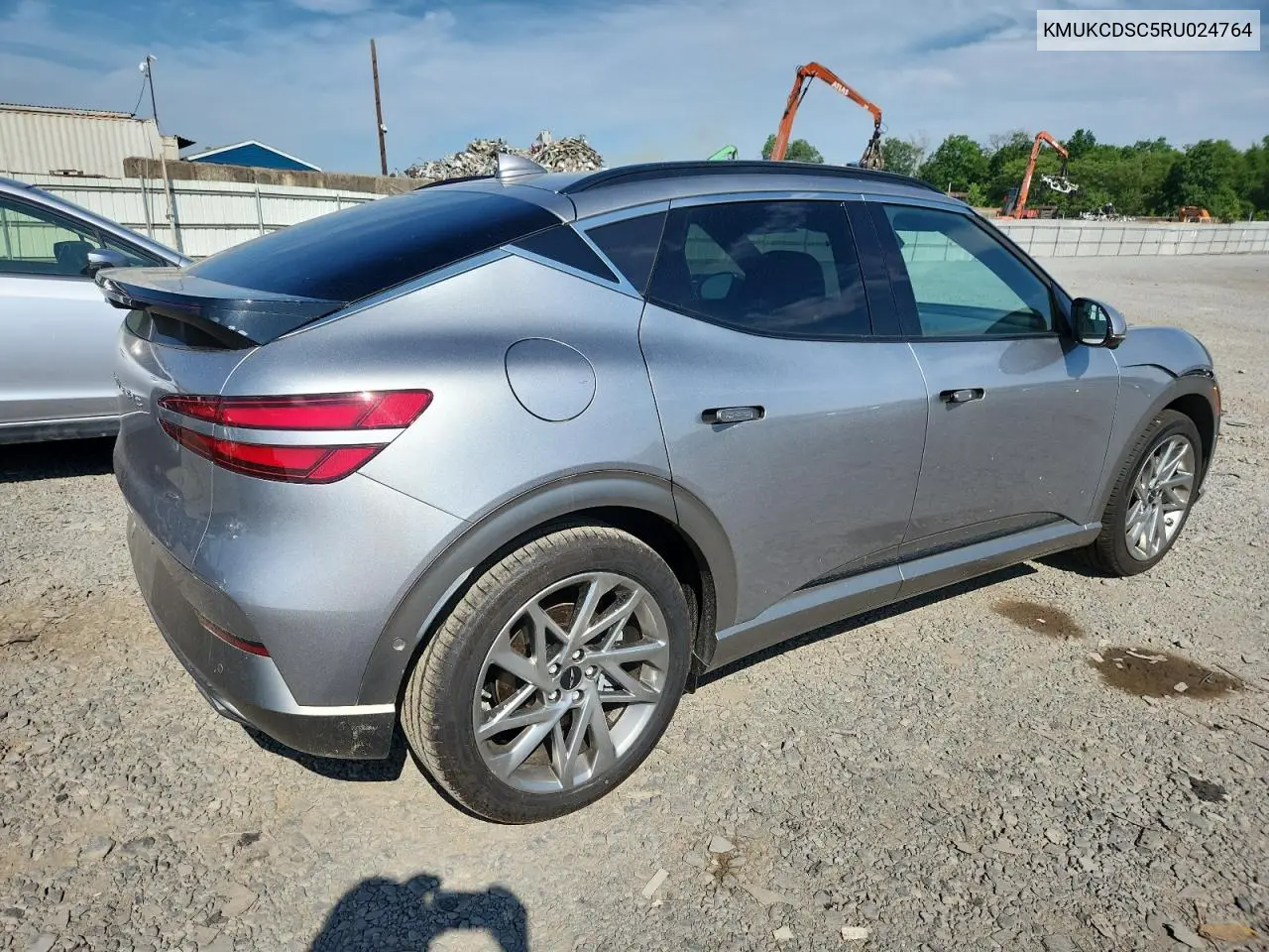 2024 Genesis Gv60 Advanced VIN: KMUKCDSC5RU024764 Lot: 62593385