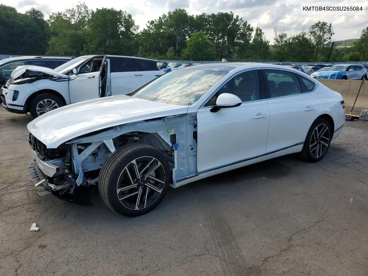 2025 Genesis G80 Advanced VIN: KMTGB4SC0SU265084 Lot: 63009365