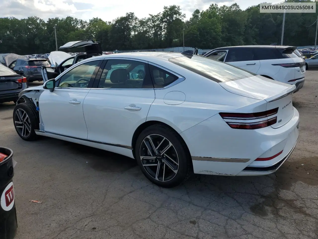 2025 Genesis G80 Advanced VIN: KMTGB4SC0SU265084 Lot: 63009365