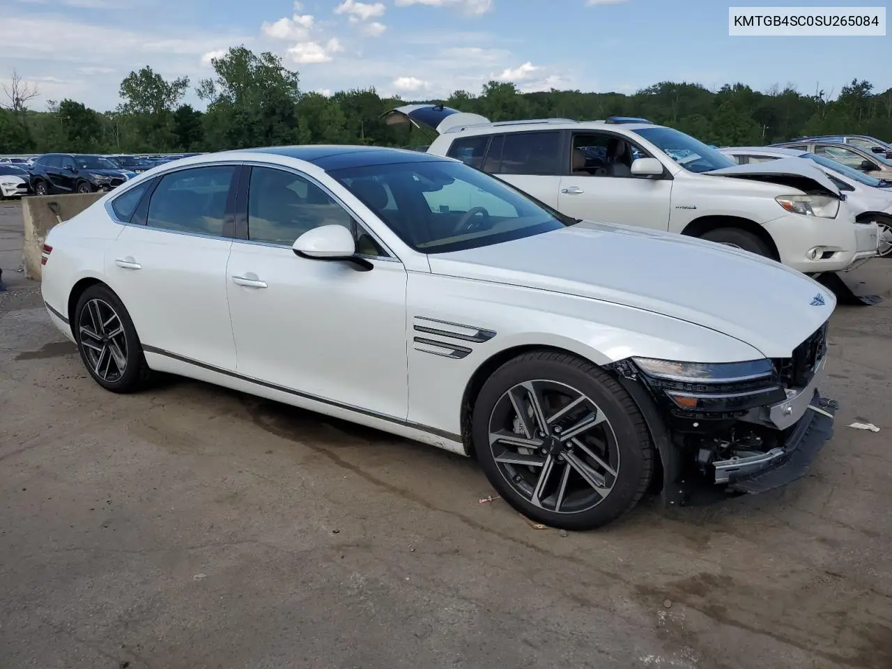 2025 Genesis G80 Advanced VIN: KMTGB4SC0SU265084 Lot: 63009365