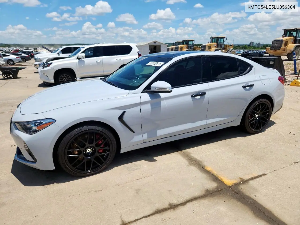 2020 Genesis G70 VIN: KMTG54LE5LU056304 Lot: 62009315